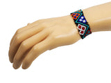 DC1 AFRICAN ETHNIC TRIBAL BEADED BRACELET LUX