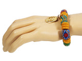 DC1 AFRICAN ETHNIC TRIBAL BEADED BRACELET WXK