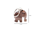 DC1 AFRICAN ETHNIC TRIBAL WOOD KEY HOLDER NIH