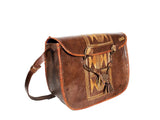 DC1 AFRICAN ETHNIC TRIBAL LEATHER WOMEN HANDBAG NXW