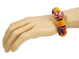 DC1 AFRICAN ETHNIC TRIBAL BEADED BRACELET FOI