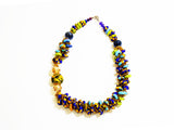 DC1 AFRICAN ETHNIC TRIBAL BEADED NECKLACE ORE