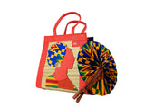 DC1 AFRICAN ETHNIC TRIBAL FABRIC WOMEN HANDBAG PHC