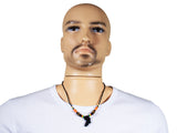 DC1 AFRICAN ETHNIC TRIBAL BEADED NECKLACE POF