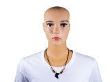 DC1 AFRICAN ETHNIC TRIBAL BEADED NECKLACE POF