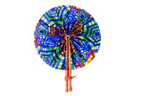 DC1 AFRICAN ETHNIC TRIBAL FABRIC FAN PZC