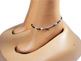DC1 AFRICAN ETHNIC TRIBAL ADJUSTABLE BEAD ANKLET QWO