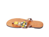 DC1 AFRICAN MADE WOMEN LEATHER SLIPPERS QWR