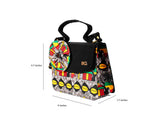 DC1 AFRICAN ETHNIC TRIBAL FABRIC WOMEN HANDBAG QYC