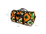 DC1 AFRICAN ETHNIC TRIBAL FABRIC TRAVELLING BAG QZG