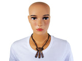 DC1 AFRICAN ETHNIC TRIBAL BONE NECKLACE RFZ