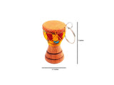 DC1 AFRICAN ETHNIC TRIBAL WOOD KEY HOLDER RGM
