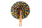 DC1 AFRICAN ETHNIC TRIBAL FABRIC FAN RVH