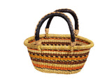 DC1 AFRICAN ETHNIC TRIBAL WOVEN BASKET SFC