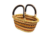DC1 AFRICAN ETHNIC TRIBAL WOVEN BASKET SFC