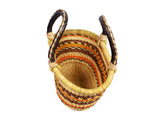 DC1 AFRICAN ETHNIC TRIBAL WOVEN BASKET SFC