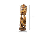 DC1 AFRICAN ETHNIC TRIBAL WOODEN SCULPTURE SFU