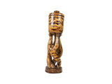 DC1 AFRICAN ETHNIC TRIBAL WOODEN SCULPTURE SFU
