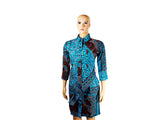 DC1 AFRICAN ETHNIC TRIBAL FABRIC  WOMEN DRESS SQP