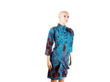 DC1 AFRICAN ETHNIC TRIBAL FABRIC  WOMEN DRESS SQP