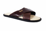 DC1 AFRICAN MADE LEATHER MEN SLIPPERS SVI