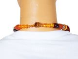 DC1 AFRICAN ETHNIC TRIBAL BEADED NECKLACE TWS