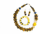 DC1 AFRICAN ETHNIC TRIBAL BEADED NECKLACE UYX