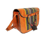 DC1 AFRICAN ETHNIC TRIBAL LEATHER WOMEN HANDBAG VZW