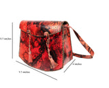 DC1 AFRICAN ETHNIC TRIBAL LEATHER WOMEN HANDBAG WYX