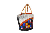 DC1 AFRICAN ETHNIC TRIBAL FABRIC WOMEN HANDBAG WZB