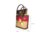 DC1 AFRICAN ETHNIC TRIBAL LEATHER WOMEN HANDBAG XLO