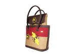 DC1 AFRICAN ETHNIC TRIBAL LEATHER WOMEN HANDBAG XLO