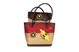 DC1 AFRICAN ETHNIC TRIBAL LEATHER WOMEN HANDBAG XLO