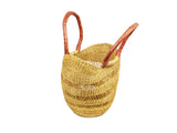 DC1 AFRICAN ETHNIC TRIBAL WOVEN BASKET XNK