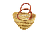 DC1 AFRICAN ETHNIC TRIBAL WOVEN BASKET XNK