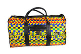 DC1 AFRICAN ETHNIC TRIBAL FABRIC TRAVELLING BAG ZBZ