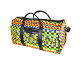DC1 AFRICAN ETHNIC TRIBAL FABRIC TRAVELLING BAG ZBZ
