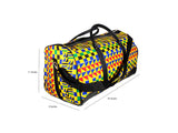 DC1 AFRICAN ETHNIC TRIBAL FABRIC TRAVELLING BAG ZBZ