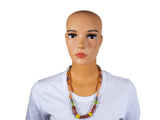 DC1 AFRICAN ETHNIC TRIBAL BEADED NECKLACE ZOG