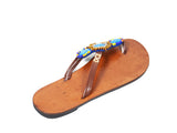 DC1 AFRICAN MADE WOMEN LEATHER SLIPPERS ZOW