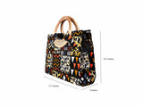 DC1 AFRICAN ETHNIC TRIBAL FABRIC WOMEN HANDBAG ZSY
