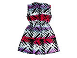 DC1 AFRICAN ETHNIC TRIBAL ''TIE AND DYE'' GIRL DRESS ZXV