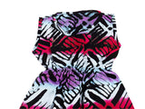 DC1 AFRICAN ETHNIC TRIBAL ''TIE AND DYE'' GIRL DRESS ZXV