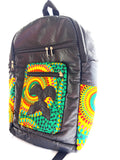 Leather School  Backpack