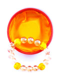 DC1 African Ethnic Tribal Gemstone Stretch 8mm Beaded Bracelet with Free Bracelet Kit  BFT