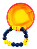 DC1 African Ethnic Tribal Gemstone Stretch 8mm Beaded Bracelet with Free Bracelet Kit XCL