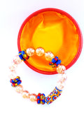 DC1 African Ethnic Tribal Gemstone Stretch 8mm Beaded Bracelet with Free Bracelet Kit GJL